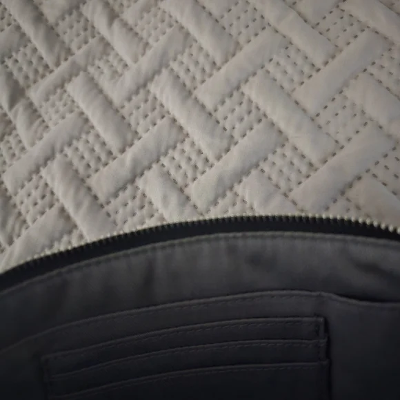 Coach Charcoal and Black Clutch - Picture 3 of 3